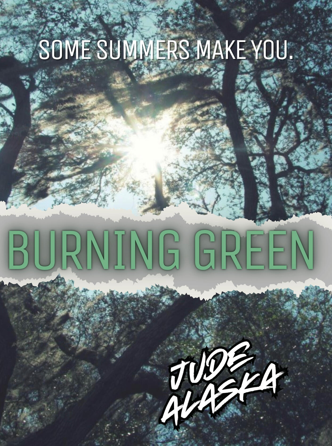 Burning Green middle-grade novel
